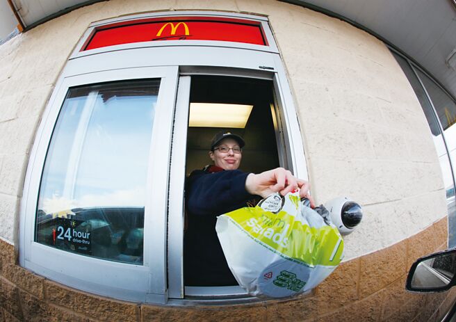 麦当劳不能没有沙拉图╱美联社