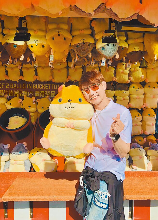 包伟铭日前受邀参与「欢庆中秋同游嘉年华」活动。（翰森娱乐提供）