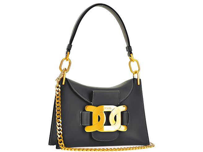 丽晶精品8月26日至9月12日举办年度大檔「黄金周购物礼遇」（见图，独家TOD'S KATE肩背包）7万4300元。（丽晶精品提供）