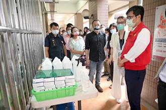國中小學開學在即 陳其邁視察校園防疫整備作業