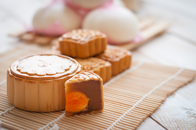 中秋节将至，又是享受月饼的时节。( 示意图／Shutterstock )