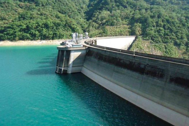翡翠水库蓄水率今跌破6成，创近来新低。（资料照）