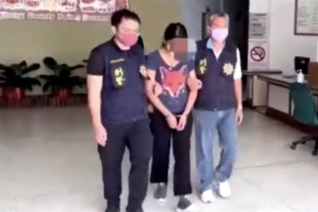 陈姓女子因在柬埔寨业绩好，被拔擢成为诈团干部，返台随即遭逮。(警方提供)