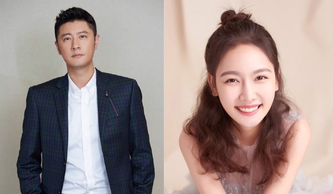 任重孙骁骁共同试纱偶遇网友。（图/翻摄自 任重、孙骁骁微博）