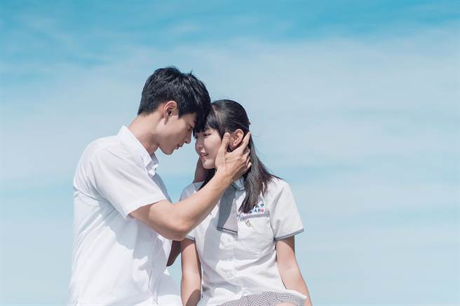「川咪CP」黄柏峰、冯容洁迎来甜蜜滋味。（TVBS提供）