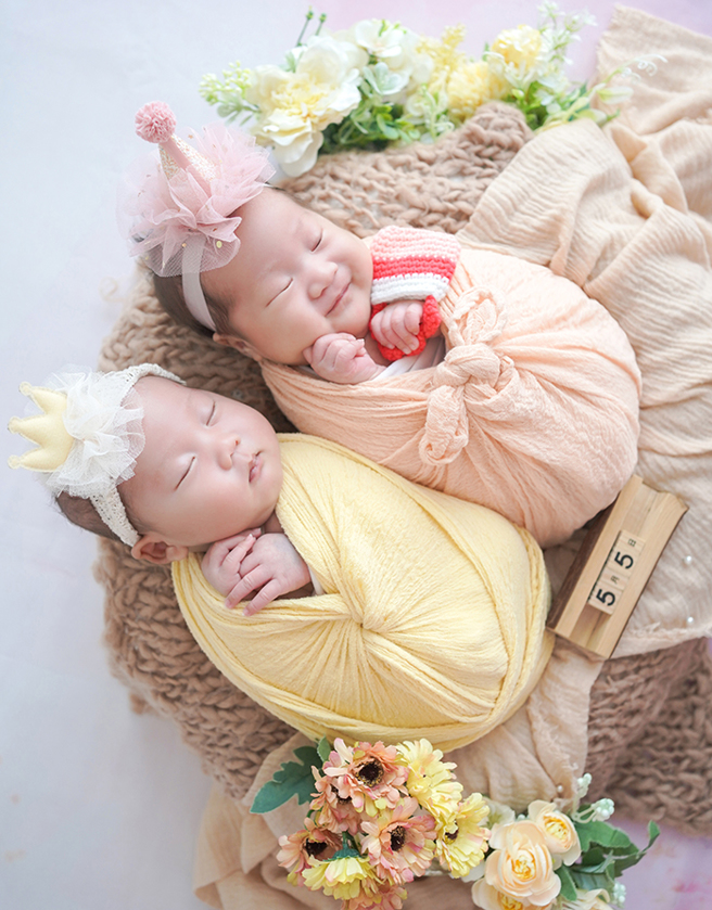 主播李美萱离职跑完求子马拉松 喜迎双子星。（图/ 婴儿与母亲提供）
