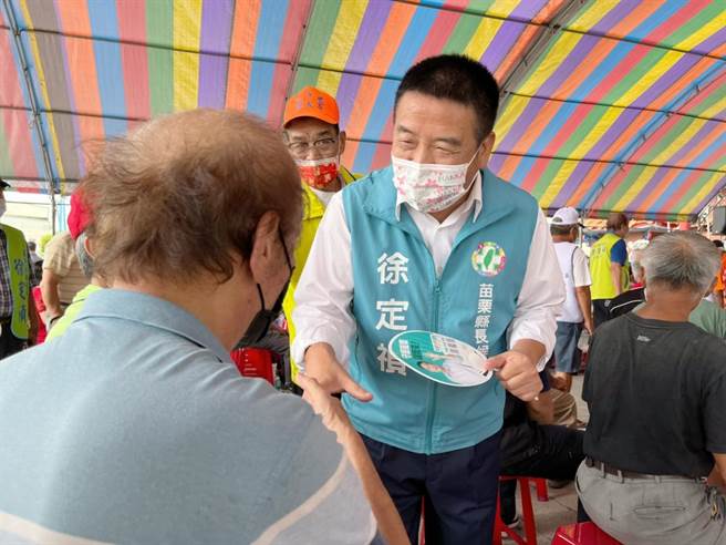 民进党提名参选人徐定祯。（徐定祯团队提供／李京升苗栗传真）