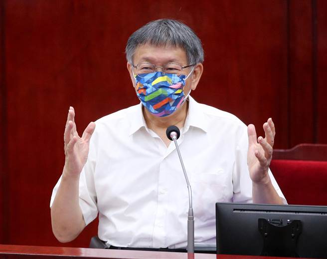 台北市長柯文哲29日出席市政總質詢。（黃世麒攝）