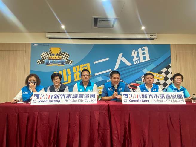 国民党新竹市议会党团总召陈治雄表示，高虹安到了登记参选才关心在地事务，是不折不扣新竹的「观光客」。（陈育贤摄）