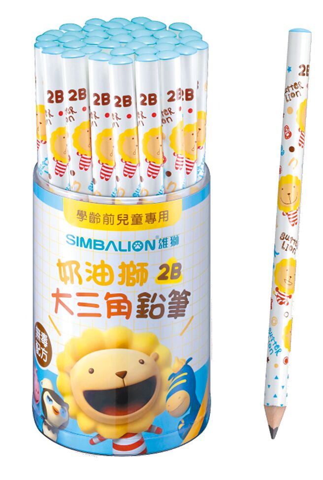 奶油狮学龄三角铅笔36支，原价540元，特价378元。（7-11提供）