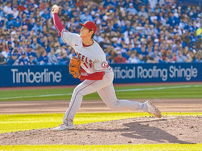 大谷翔平昨主投7局没失分，更有9次三振，笑纳本季第11胜。（路透）