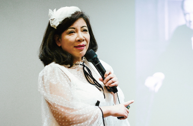 陳文茜自曝10歲起就開始近視戴眼鏡。（圖／中時資料照片）