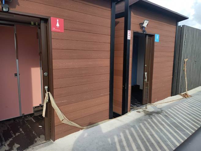 海管处表示，该公厕目前验收排程中，预计9月中会开放游客使用。（徐其万提供／蔡明亘桃园传真）