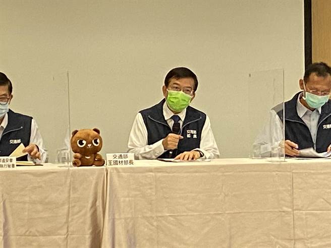 交通部長王國材。（陳祐誠攝）