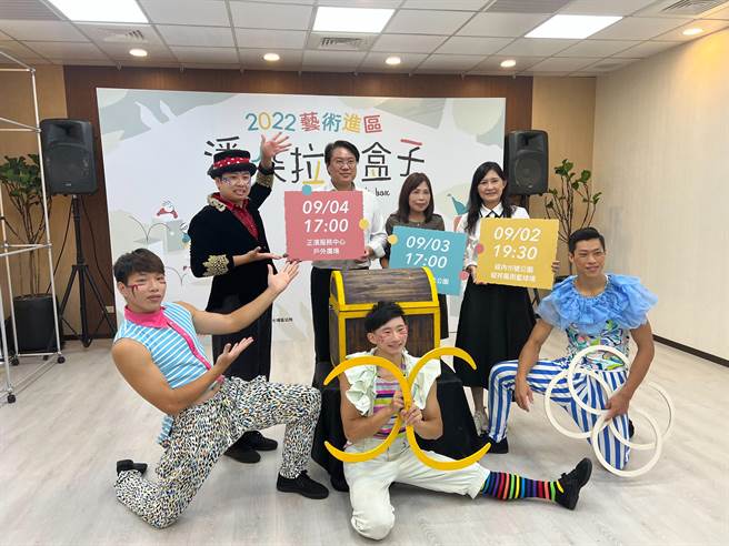 FOCA福爾摩沙馬戲團連3天在基隆3個不同地點演出。（陳彩玲攝）