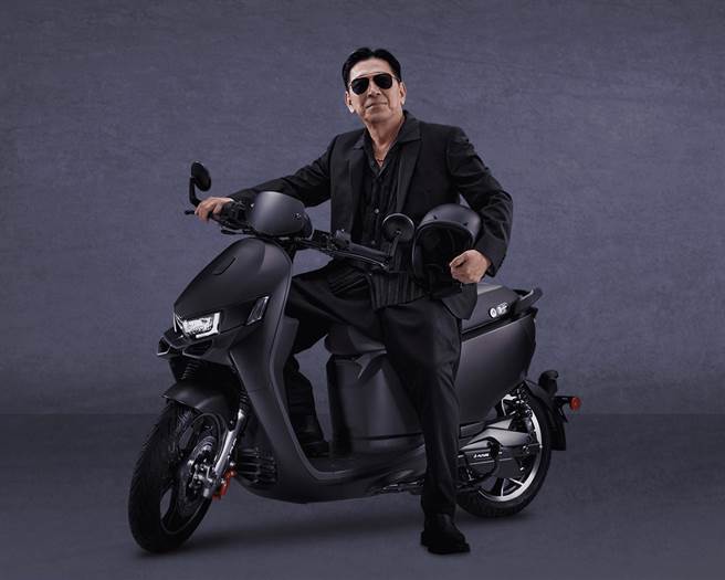 高捷首次与机车品牌合作，感觉驾轻就熟。（宏佳腾提供）