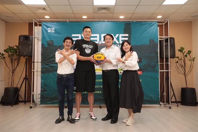 国际篮球总会FIBA认证国际3对3篮球联盟3X3.EXE联盟赛，将于9月3日登场。（基隆市政府提供／陈彩玲基隆传真）
