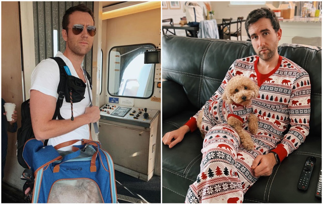 英男星马修·路易斯被航空公司莫名从头等舱踢出。（图／IG@mattdavelewis）