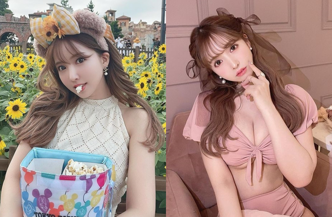 日本国民AV女优三上悠亚。（图／Twitter@三上悠亚）