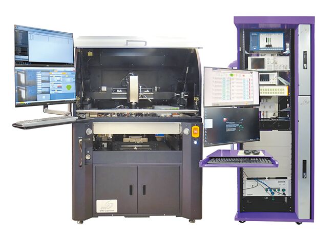 思達科技和CompoundTek合作開發了先進矽光子晶圓測試系統。圖／思達提供