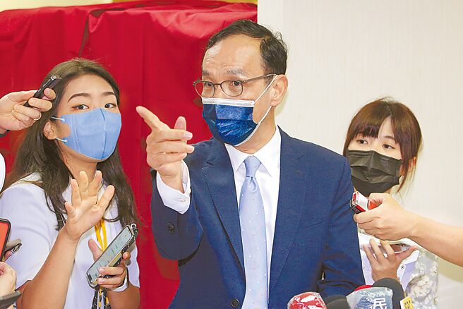 国民党主席朱立伦。（资料照／黄世麒摄）