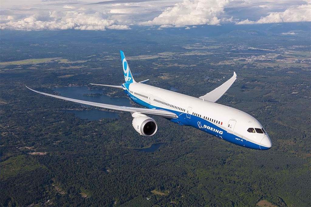 華航購買16架波音787-9客機，圖為同款機型。（示意圖／路透社）