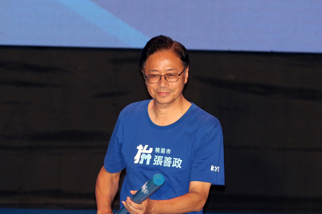 國民黨桃園市長參選人張善政。（資料照/劉宗龍攝）