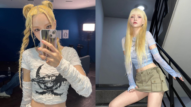 前AOA队长智珉因霸凌风波消失2年，终于宣布回归。（图／IG@jiminbaby_18）