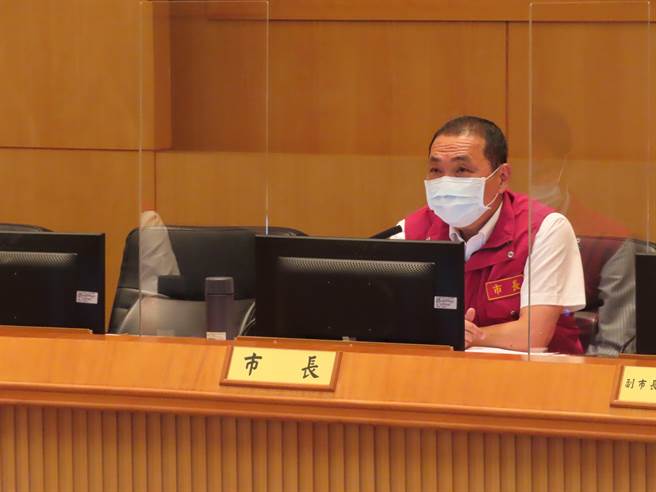 林佳龙有府院高层辅选，侯友宜表示，他诉求对象是新北市民。（叶德正摄）