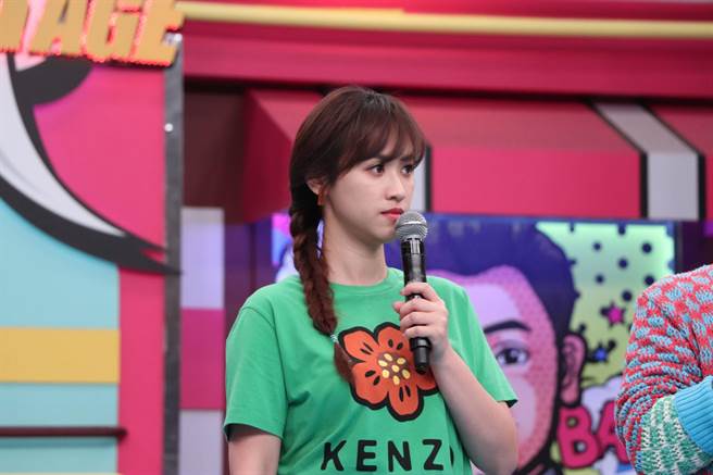 吴姗儒（Sandy）对于肖像遭到盗用相当气愤。（中天综合台提供）