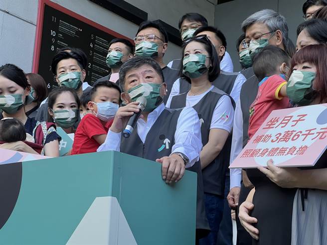 民進黨台北市長參選人陳時中。（黃婉婷攝）