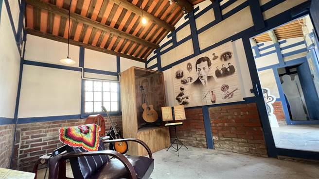 台南市柳营区吴晋淮音乐纪念馆，原址为吴晋淮故居。（张毓翎摄）