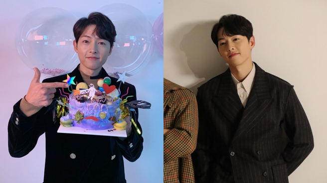 宋仲基昨日现身妹妹的博士班毕业典礼。（图／IG@hi_songjoongki）