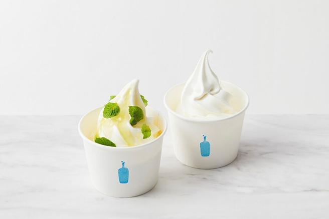 日本蓝瓶咖啡首次开卖霜淇淋，只在神户新店吃得到。　图：Blue Bottle Coffee Japan合同会社／来源