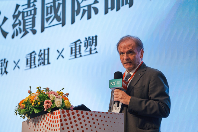 尹容(Giuseppe Izzo) 欧洲在臺商务协会副理事长（图∕天下学习提供）