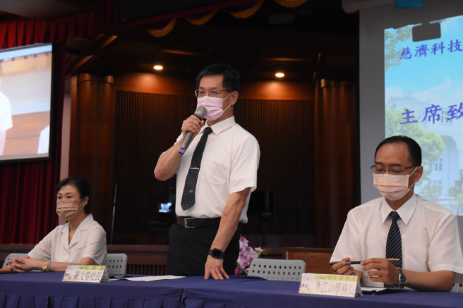 慈濟科技大學舉辦家長座談會。(照片/慈濟大學提供)