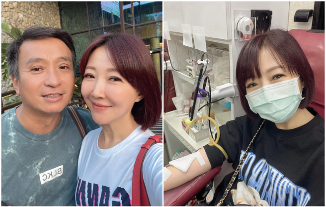 藝人余皓然回憶剛結婚時，一度壓力太大，乳管長不規則腫瘤。（圖／FB@王中平和余皓然愛的小屋）