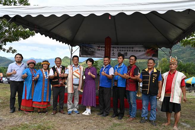 新建「红叶少棒纪念馆暨多功能活动中心」，今天举行动土仪式。（台东县政府提供）