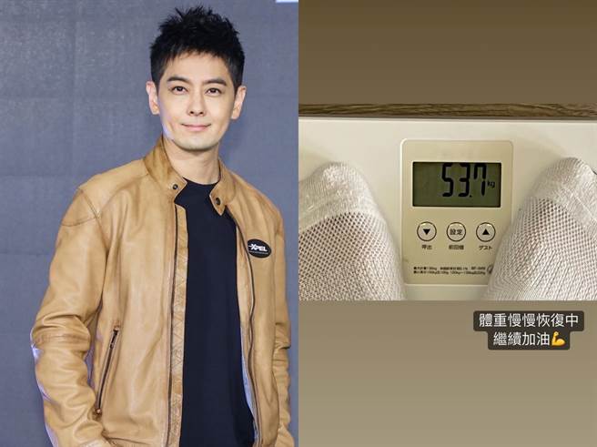 林志穎車禍後暴瘦，現正努力運動復健。（資料照、摘自IG）