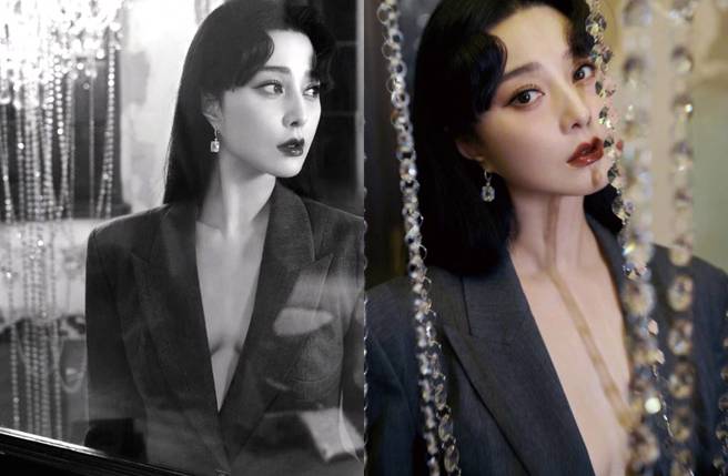 范冰冰好身材全泄。(图／取自范冰冰工作室微博)