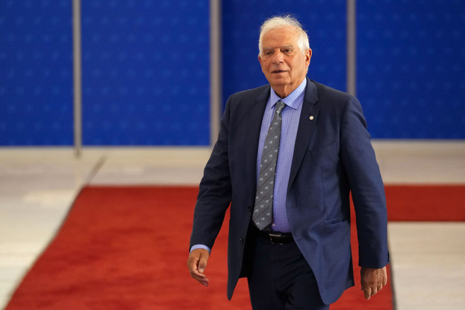 歐洲聯盟外交和安全政策高級代表波瑞爾（Josep Borrell）。(圖/美聯社)  