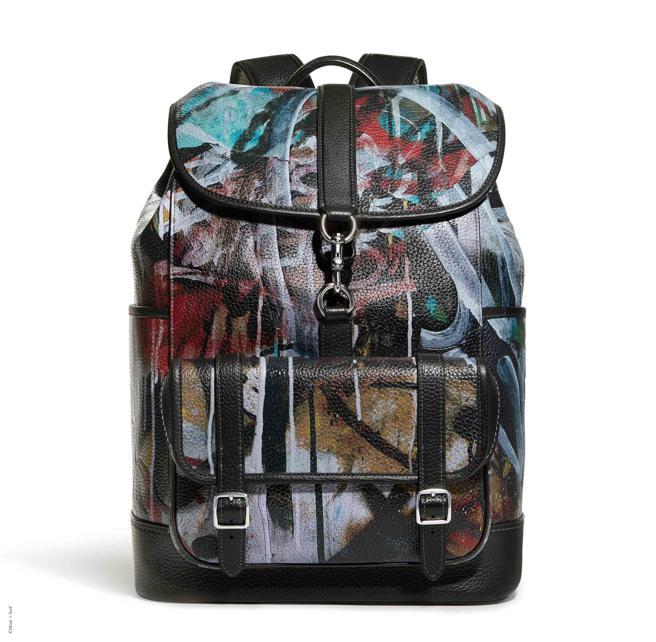 COACH和Mint+Serf联名系列，CARRIAGE BACKPACK ，4万9800元。（COACH提供）