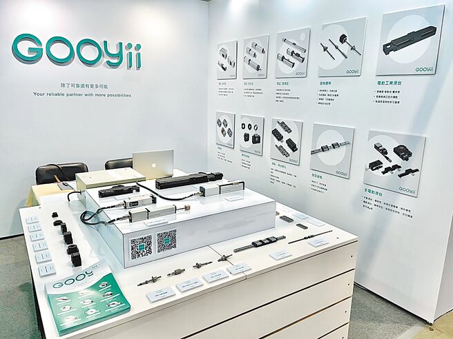 广懿科技自创GOOYII品牌，专攻自动化零组件与模组化产品研发制造。图／业者提供