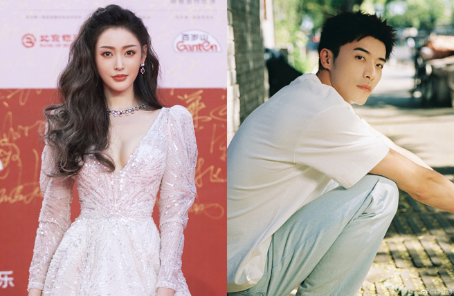 张天爱(左)指控徐开聘(右)在交往期间劈腿。(图/微博)