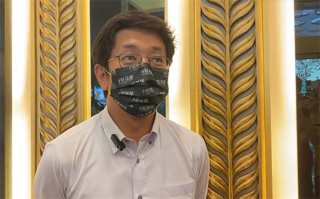 对手认为选情领先，故意用论文攻击，强调符合学术规范，一定没有问题。（翻摄照片／陈彩玲基隆报导）