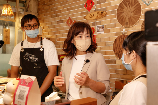 民进党新竹市长参选人沈慧虹。（图／取自沈慧虹脸书）