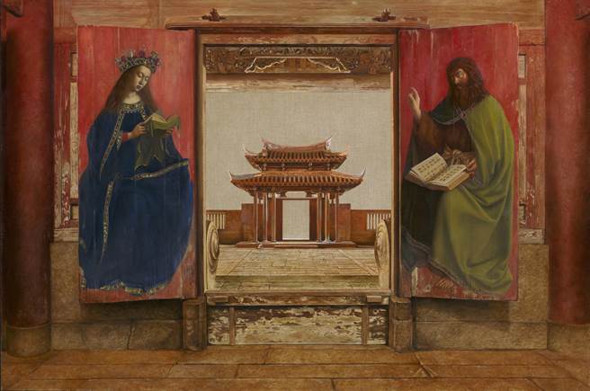 卢昉《天堂之门》整合东西宗教美学。（多纳艺术提供）