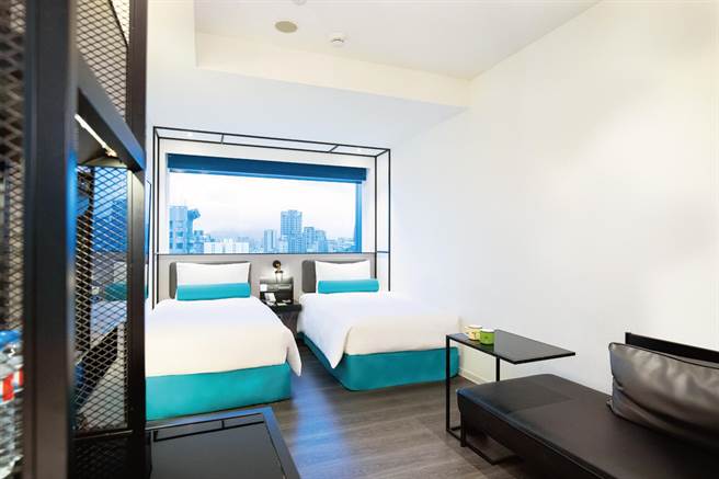 位於萬華車站旁的台北凱達大飯店擁有三種不同風格之精緻客房，充滿簡潔的自由美感，包月30天每日僅1500元。（台北凱達大飯店提供）