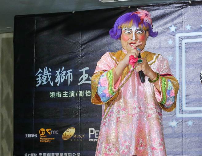 許效舜心疼表示過去澎恰恰眼神黯淡無光。（粘耿豪攝）