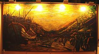 藝術家江漢清百萬畫作《黃昏的漁港》遭當垃圾  求償判決出爐